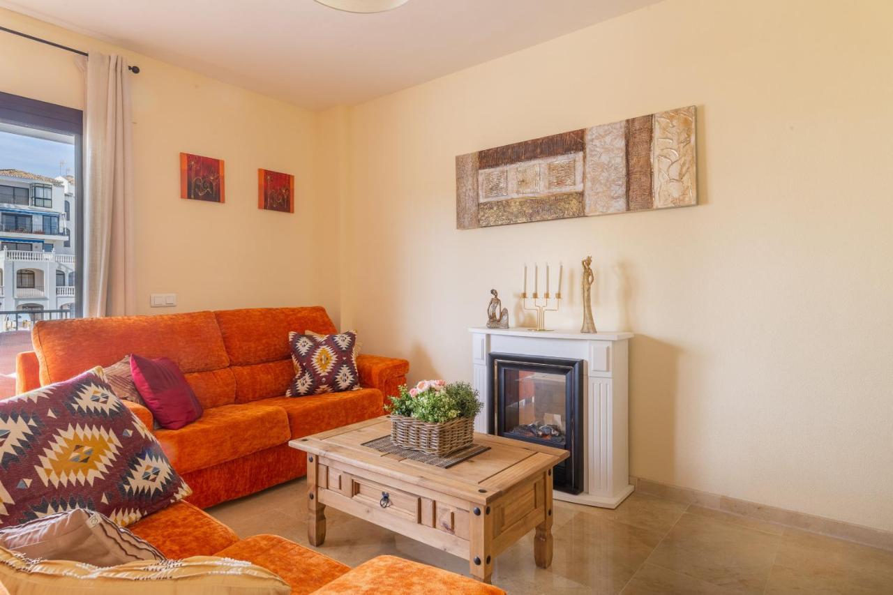 2261-Superb Apt On The Beach, On Duquesa Harbour Manilva Zewnętrze zdjęcie