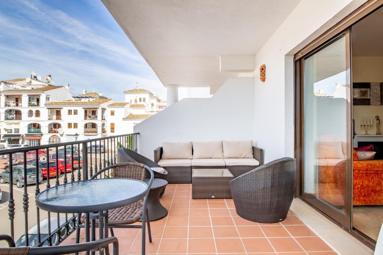 2261-Superb Apt On The Beach, On Duquesa Harbour Manilva Zewnętrze zdjęcie